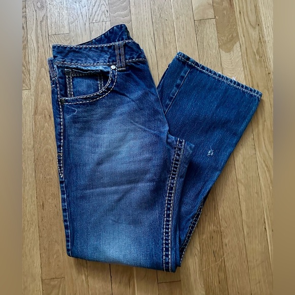 Wrangler Rock 47 Men’s Bootcut Jeans 36x32 – Classic Western Denim Style. - Picture 9 of 10